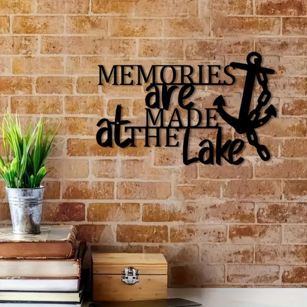 Home Decor Nautical - Arte de Parede Rústica em Ferro