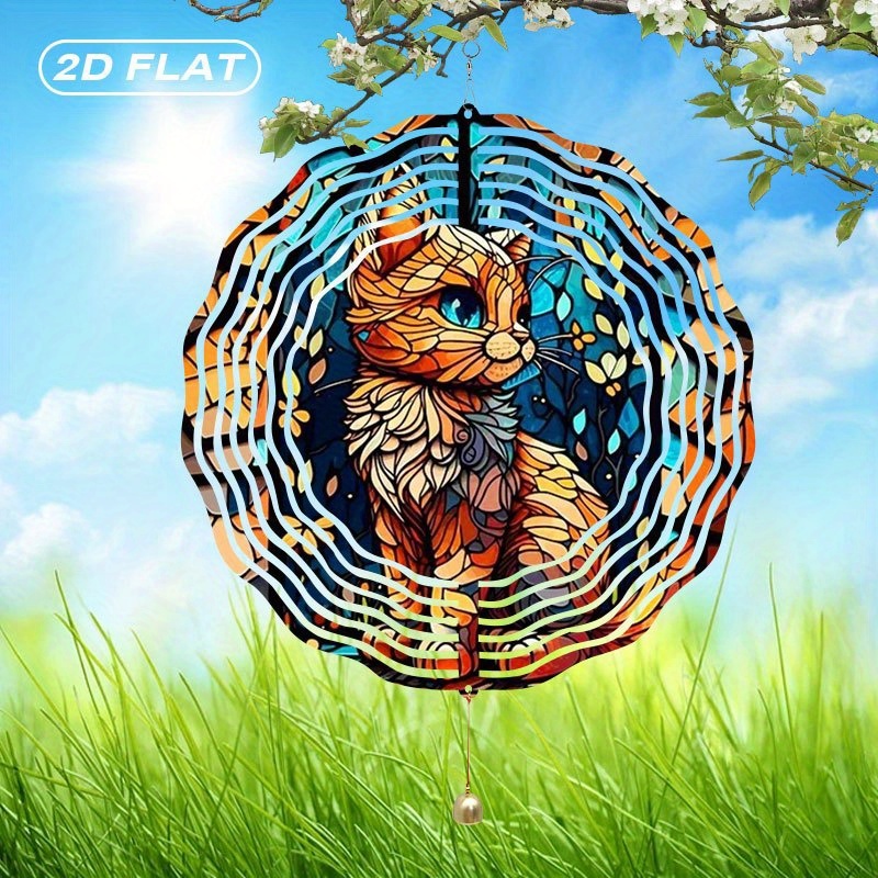 Boho Wind Chimes - Catavento de Metal Estilo Boho 2D