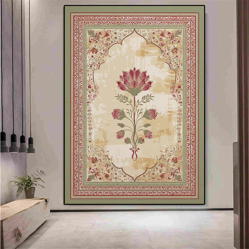 Home Decor Jaipur - Impressão em Tela de Arco Floral
