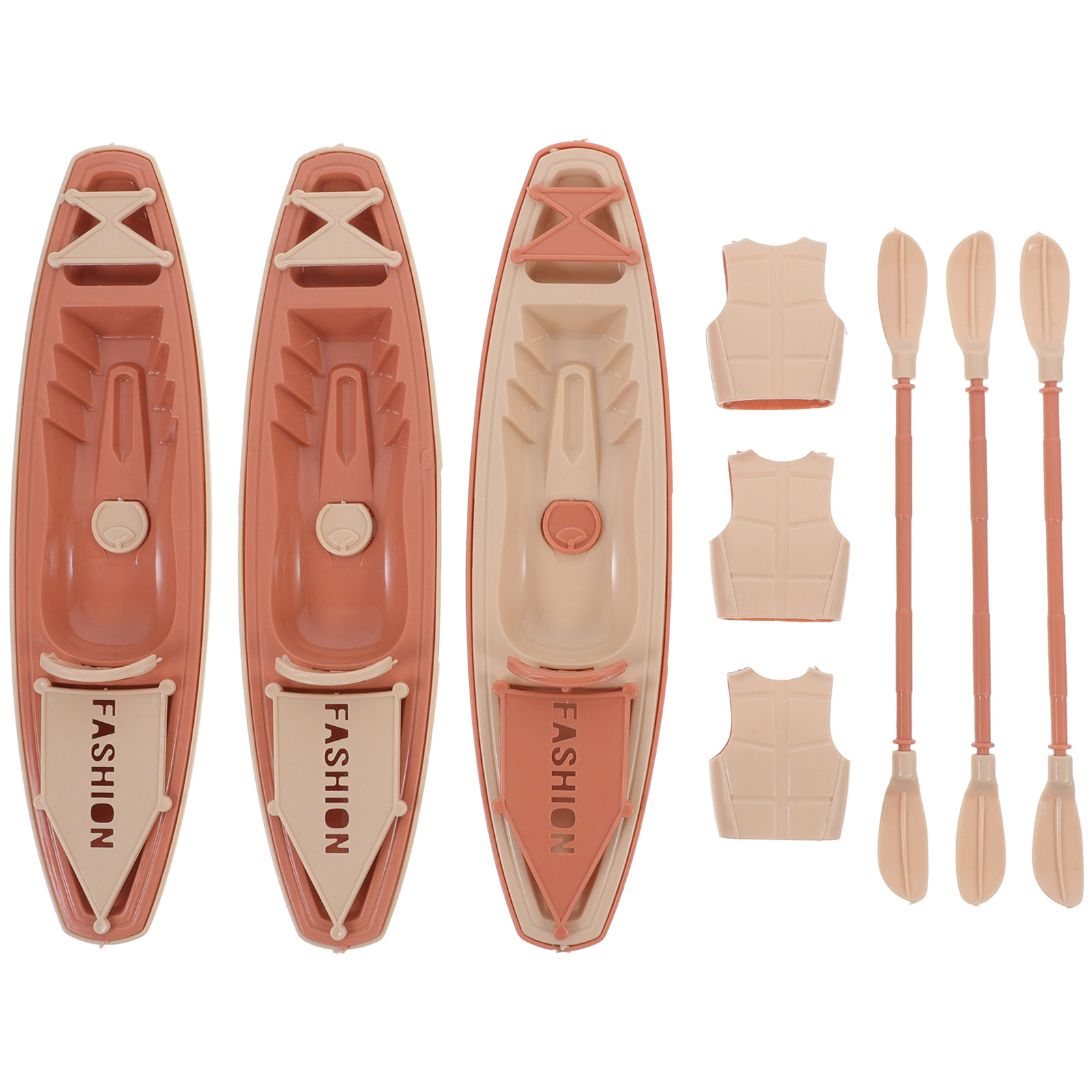 Home Decor Nautical - 1 Conjunto de Ornamento de Canoa
