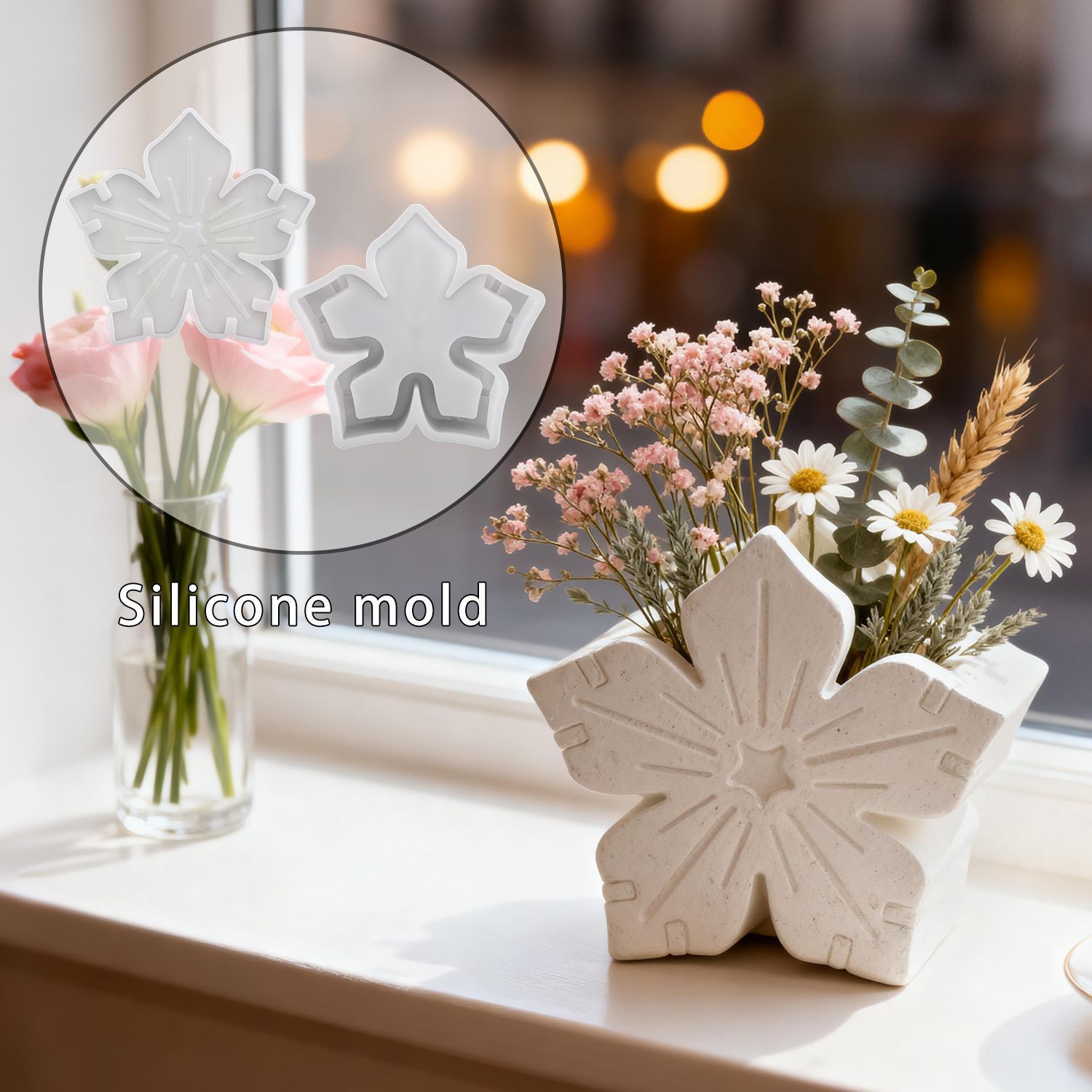 Home Decor Manufacturers - Molde de resina de cesta de