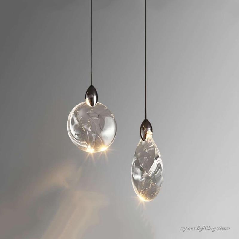 Hanging Moon Lamp - Quarto criativo luzes pingente de cristal