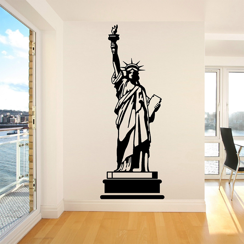 Home Decor Usa - Poomoo decalques de parede estátua da
