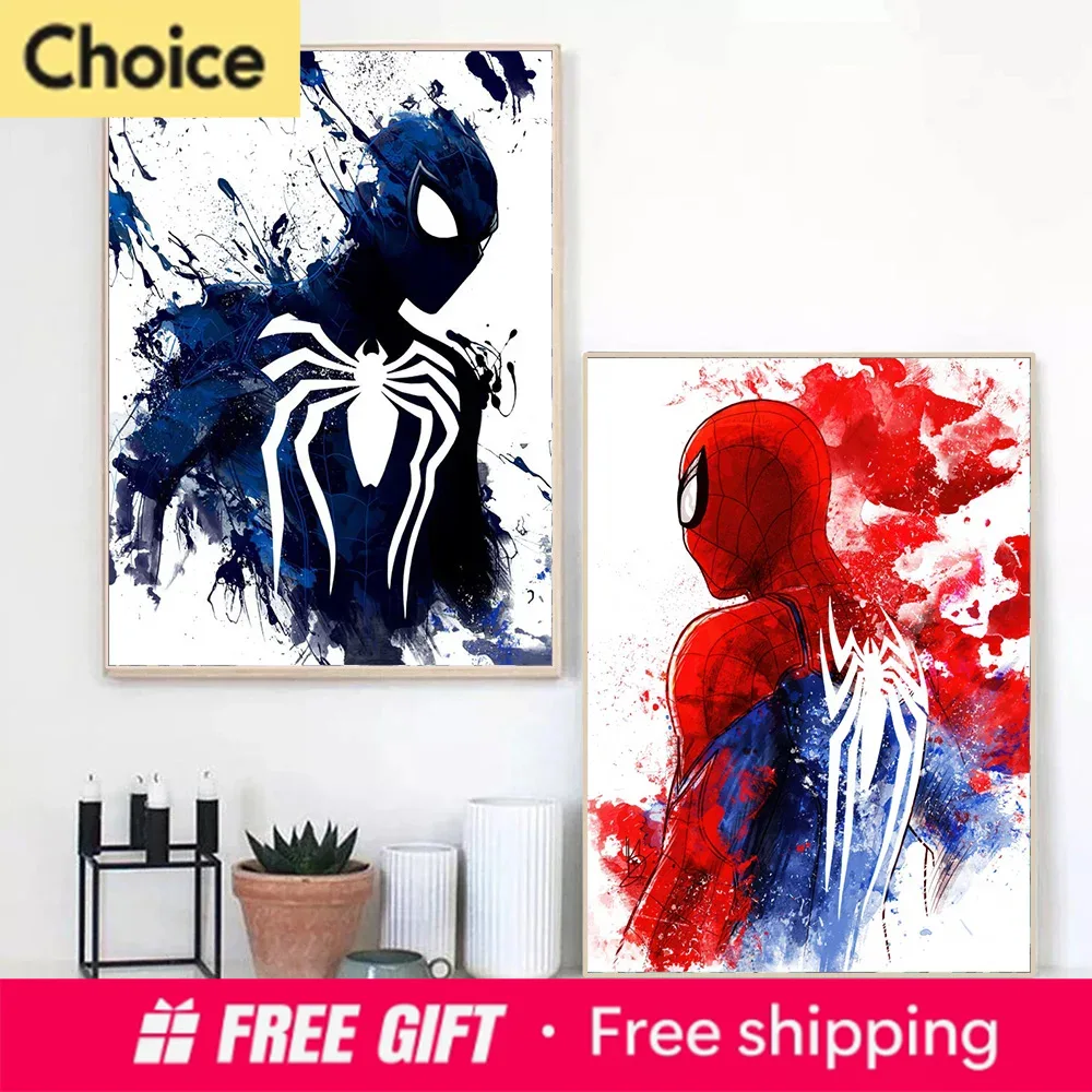 Home Decor Pinterest - Pôsteres de Diamante do Super-Herói Homem-Aranha