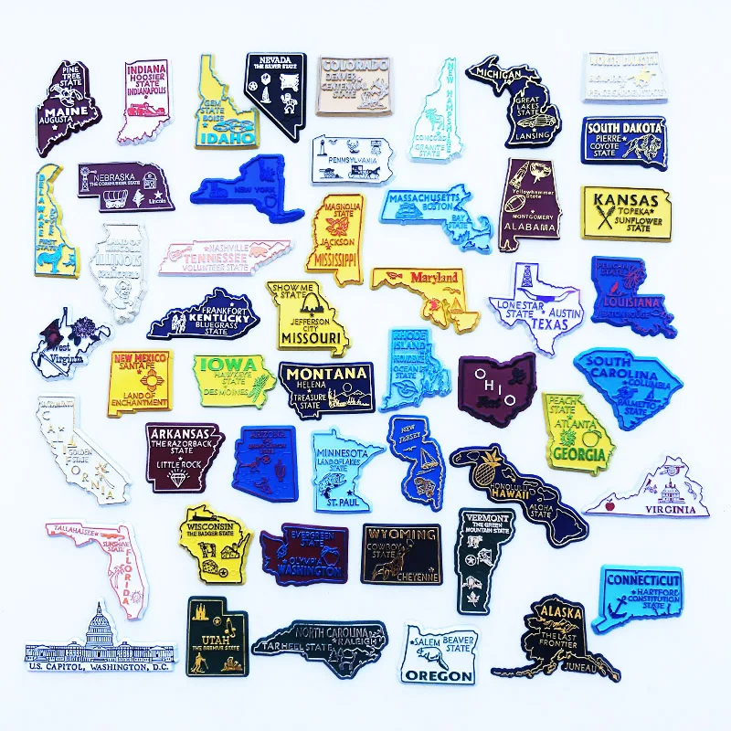 Home Decor Usa - Imã de Geladeira dos Estados Unidos,