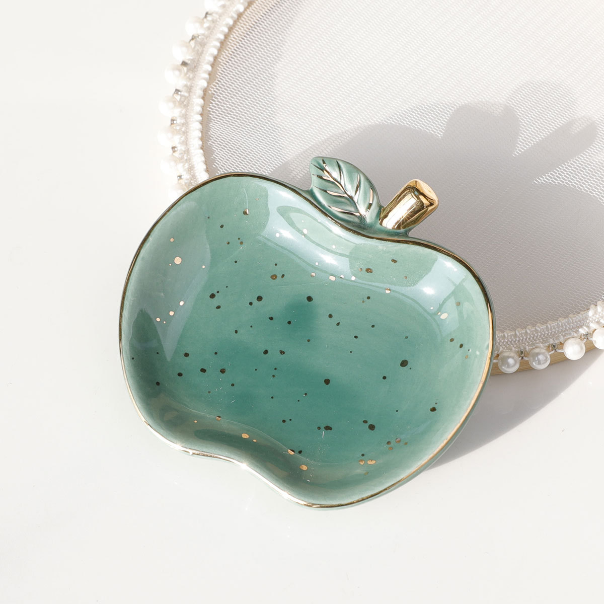 Ceramic Trinket Dish - Bandeja De Jóias Cerâmica Trinket Prato