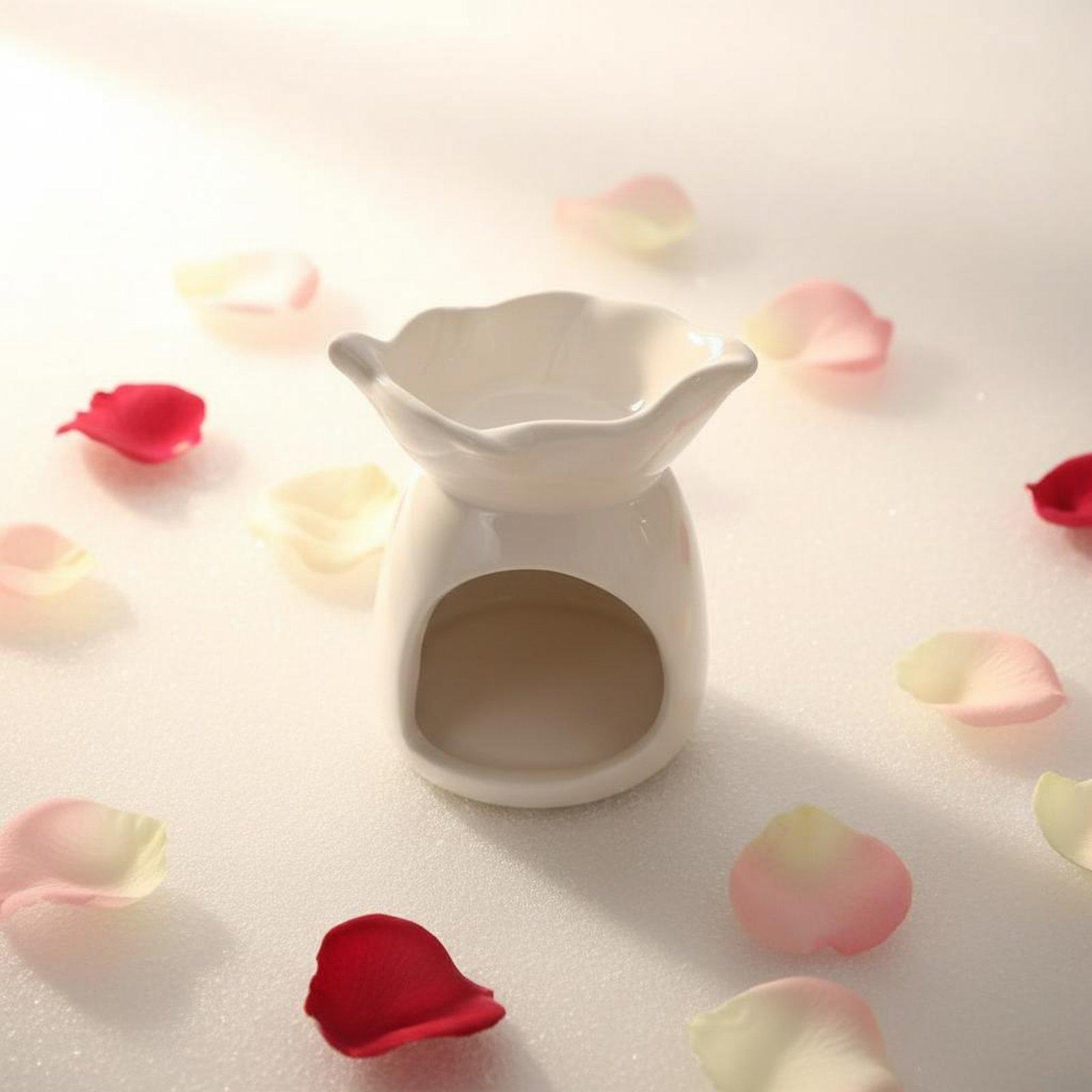 Home Decor Luxury - Suporte de Vela Aromática de Cerâmica,
