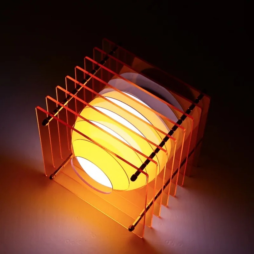 Home Decor Diy - Luminária Lua DIY de Acrílico com