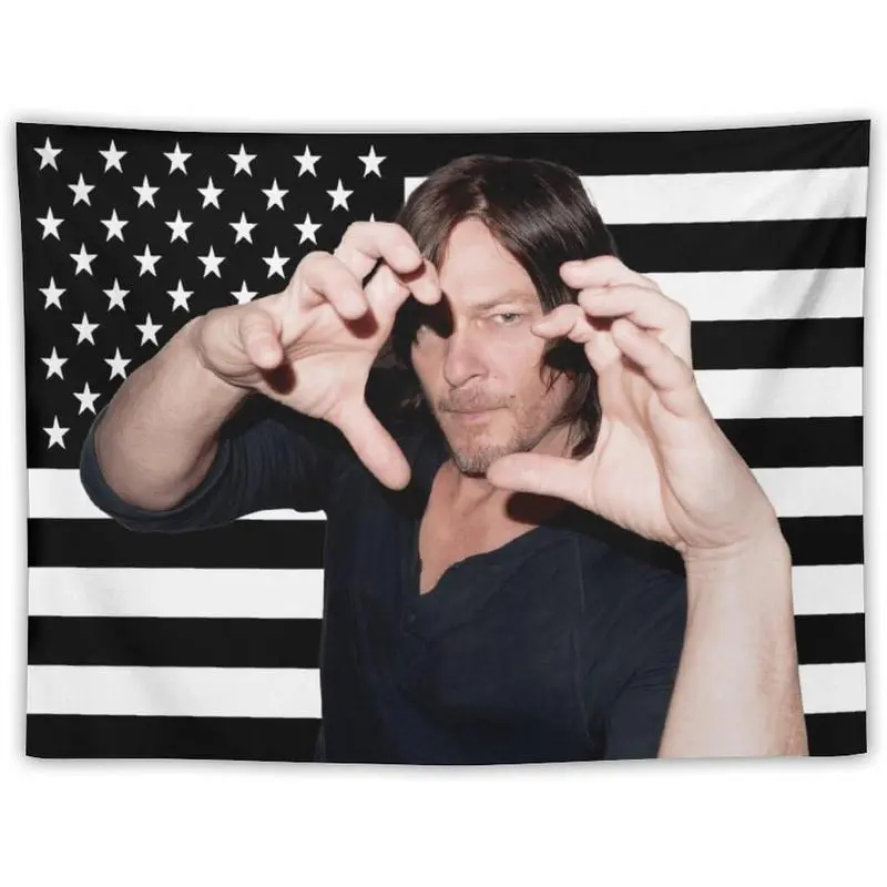 Tapeçaria VIKAMA Daryl Dixon c - Home Decor Usa avaliação e preço