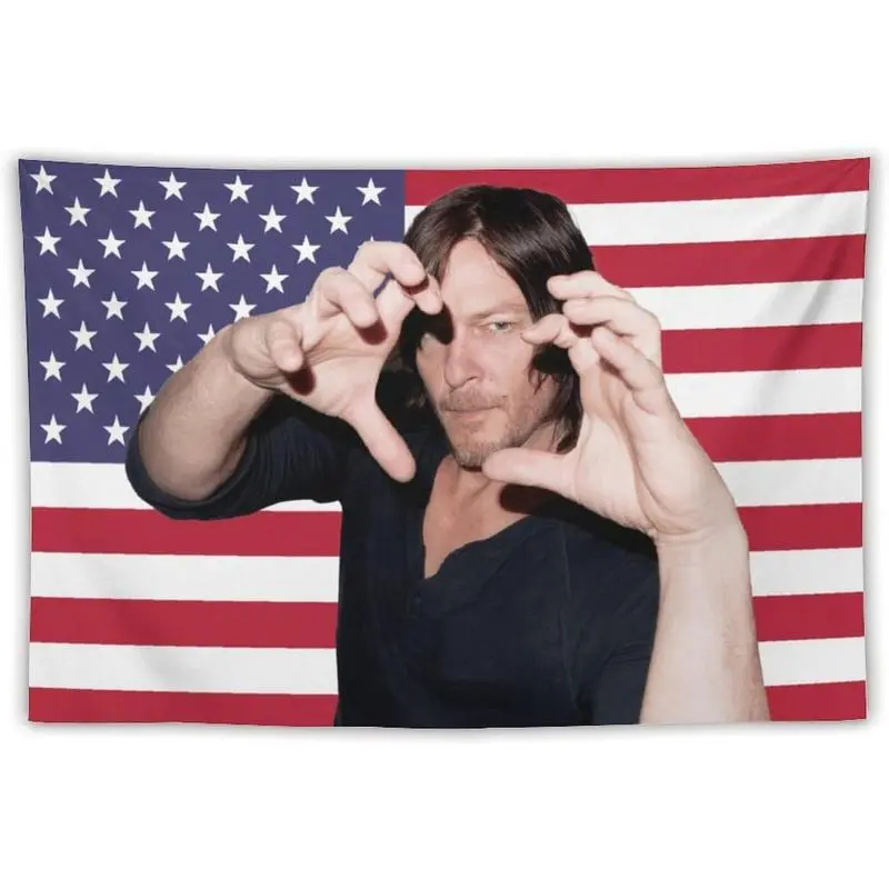 Tapeçaria VIKAMA Daryl Dixon c - Home Decor Usa avaliação e preço