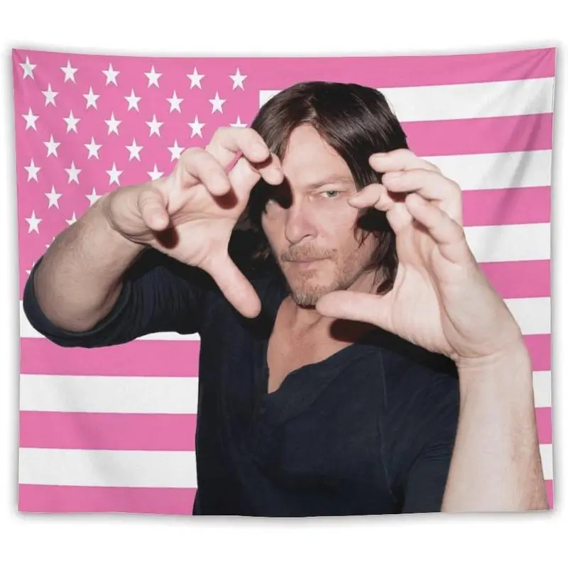 Tapeçaria VIKAMA Daryl Dixon c - Home Decor Usa avaliação e preço
