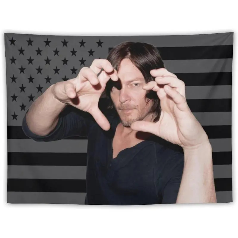 Tapeçaria VIKAMA Daryl Dixon c - Home Decor Usa avaliação e preço