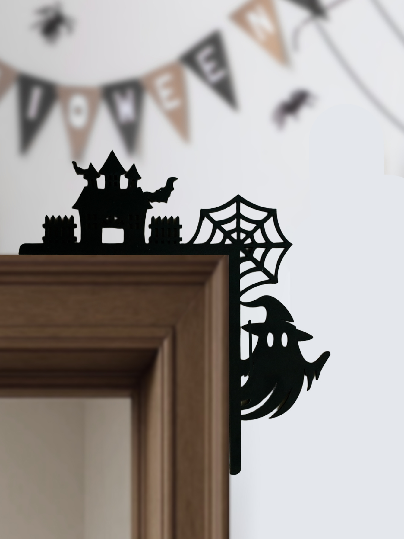 Decoração de canto de porta de - Home Decor Gothic avaliação e preço