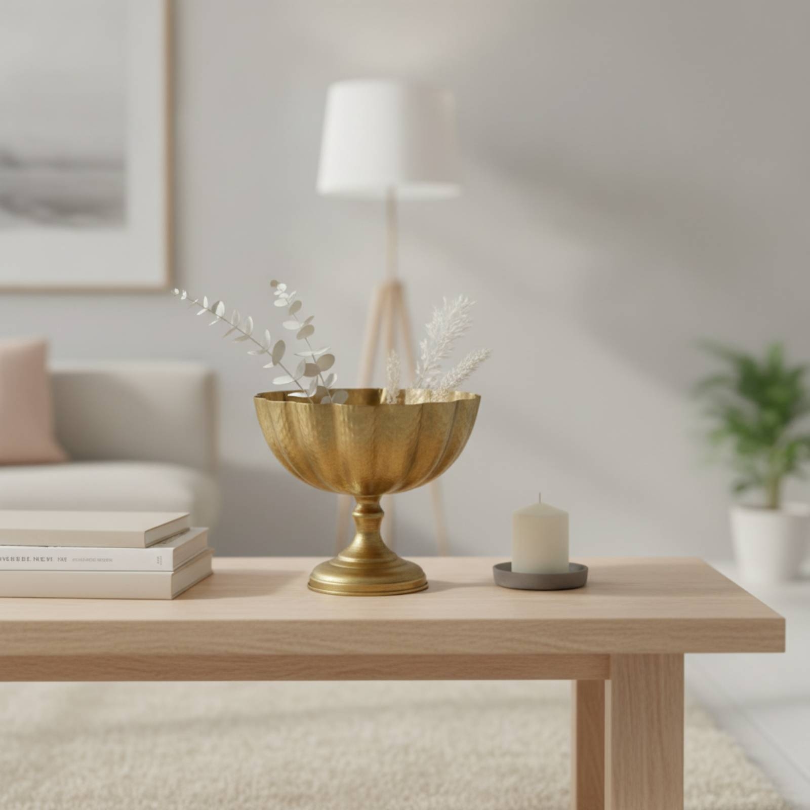 Vaso de Pedestal Metálico Dest - Home Decor Vase avaliação e preço