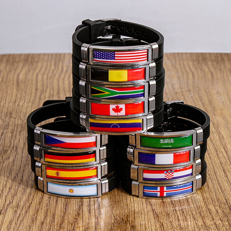 Moda Bandeira Nacional Pulseir - Home Decor Canada avaliação e preço