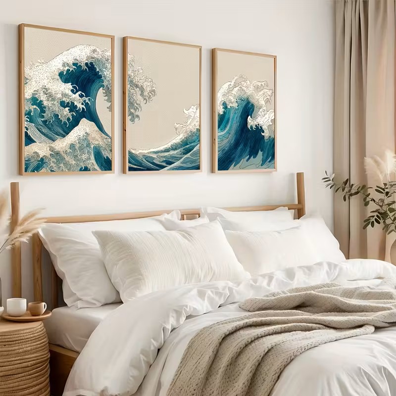 Pôster de Lona Abstrato de Pai - Home Decor Nautical avaliação e preço