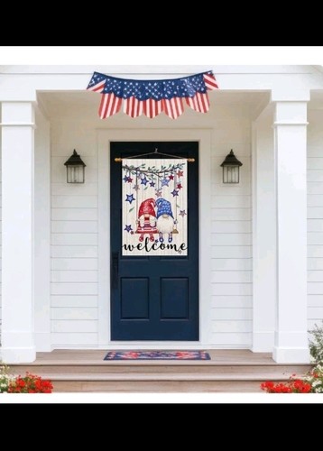 Bandeira de Boas-Vindas com Gn - Home Decor Usa avaliação e preço