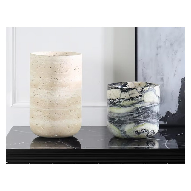 Vaso de Mármore Natural Person - Home Decor Vase avaliação e preço