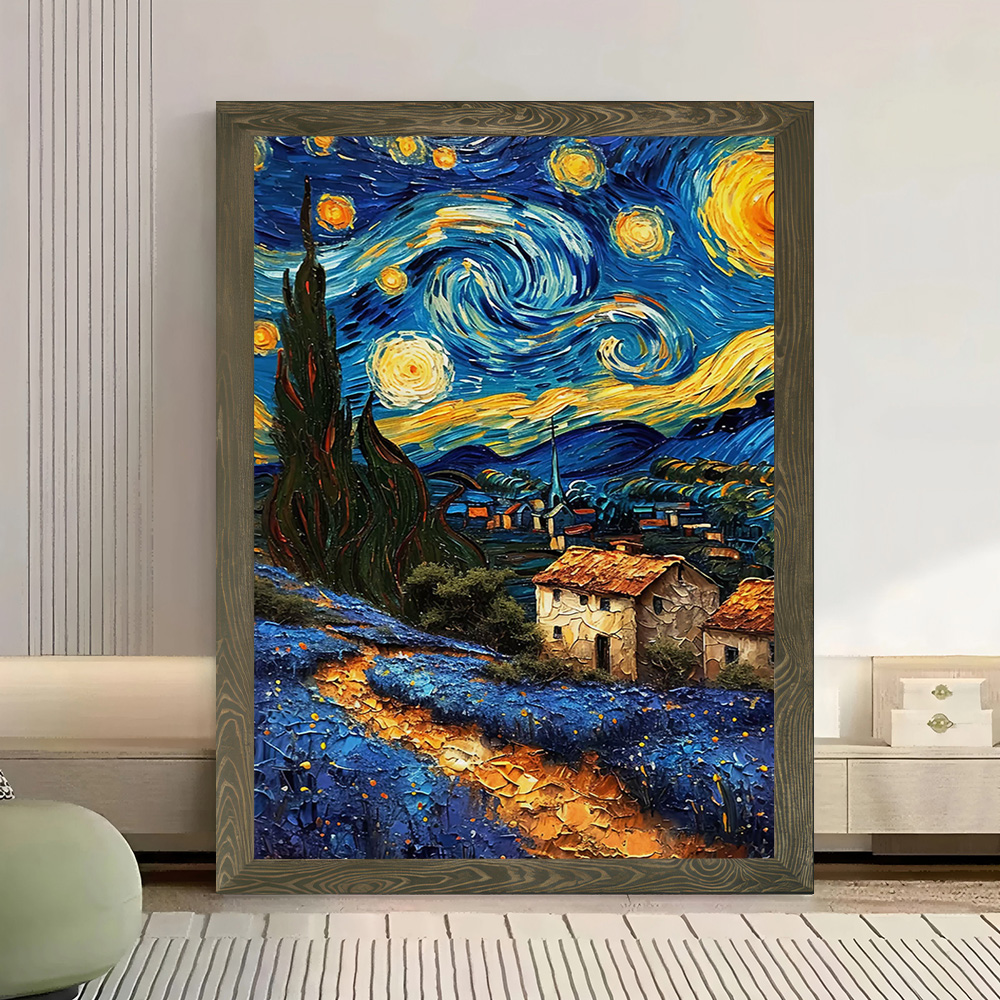 Pôster de Paisagem de Van Gogh - Home Decor Luxury avaliação e preço