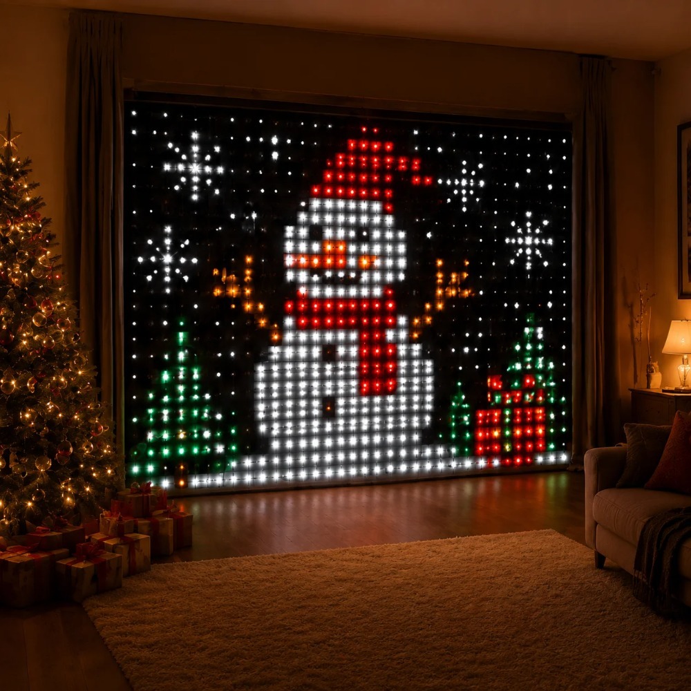 Luzes de Cortina LED Pixel com - Home Decor Diy avaliação e preço