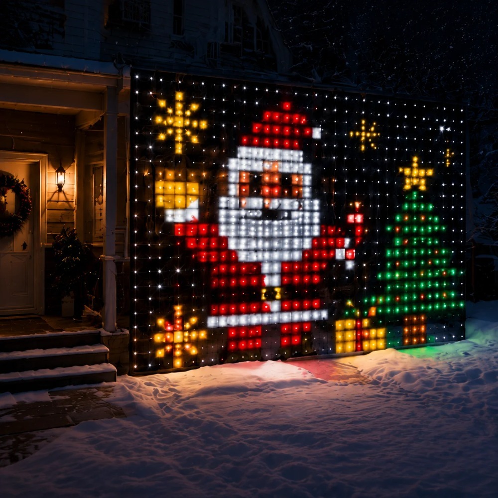 Luzes de Cortina LED Pixel com - Home Decor Diy avaliação e preço