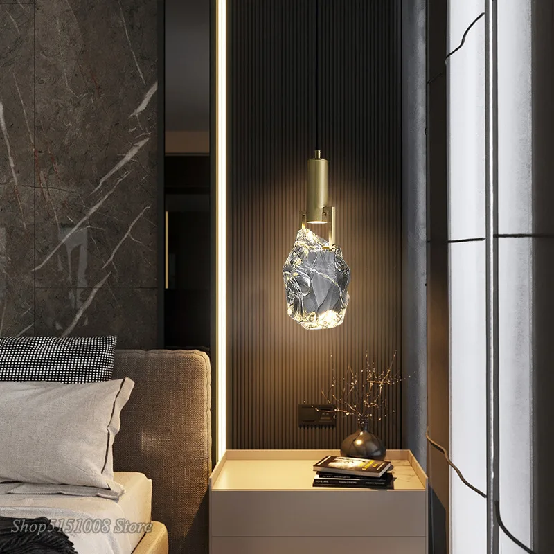 Novo cristal led luzes pingent - Hanging Moon Lamp avaliação e preço