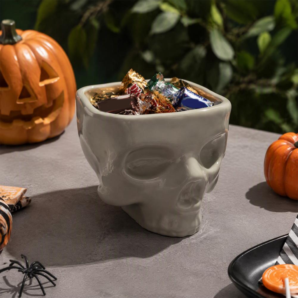 Decoração de Mesa de Halloween - Ceramic Trinket Dish avaliação e preço
