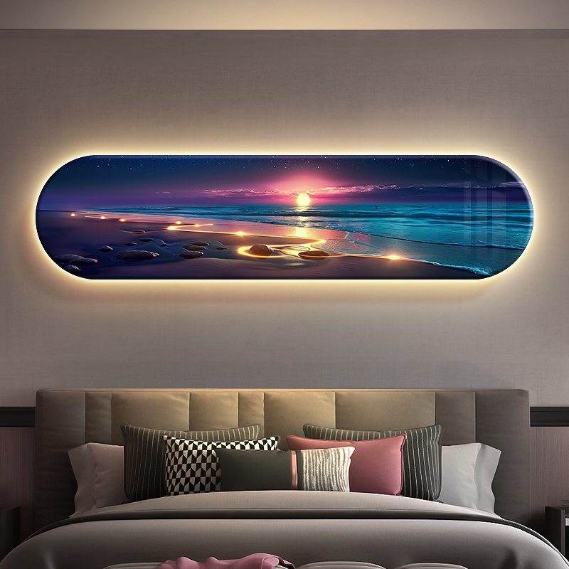 Ondas do oceano lâmpada de par - Hanging Moon Lamp avaliação e preço