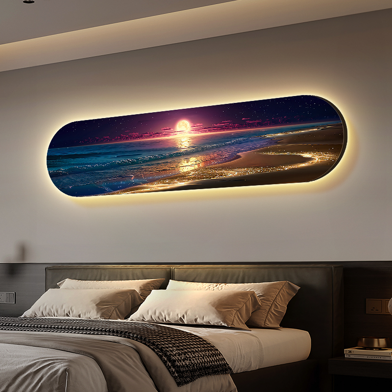 Ondas do oceano lâmpada de par - Hanging Moon Lamp avaliação e preço