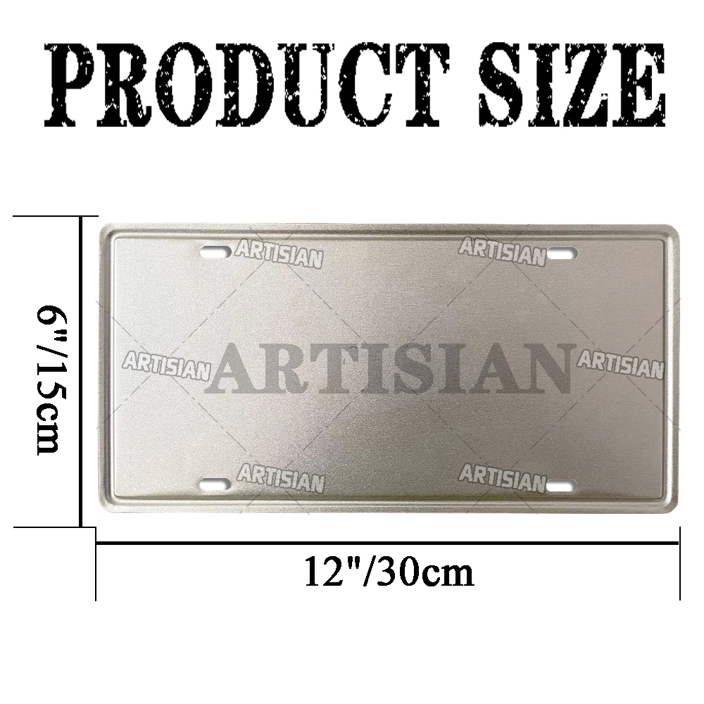 Artisian eua placa de licença  - Home Decor Usa avaliação e preço