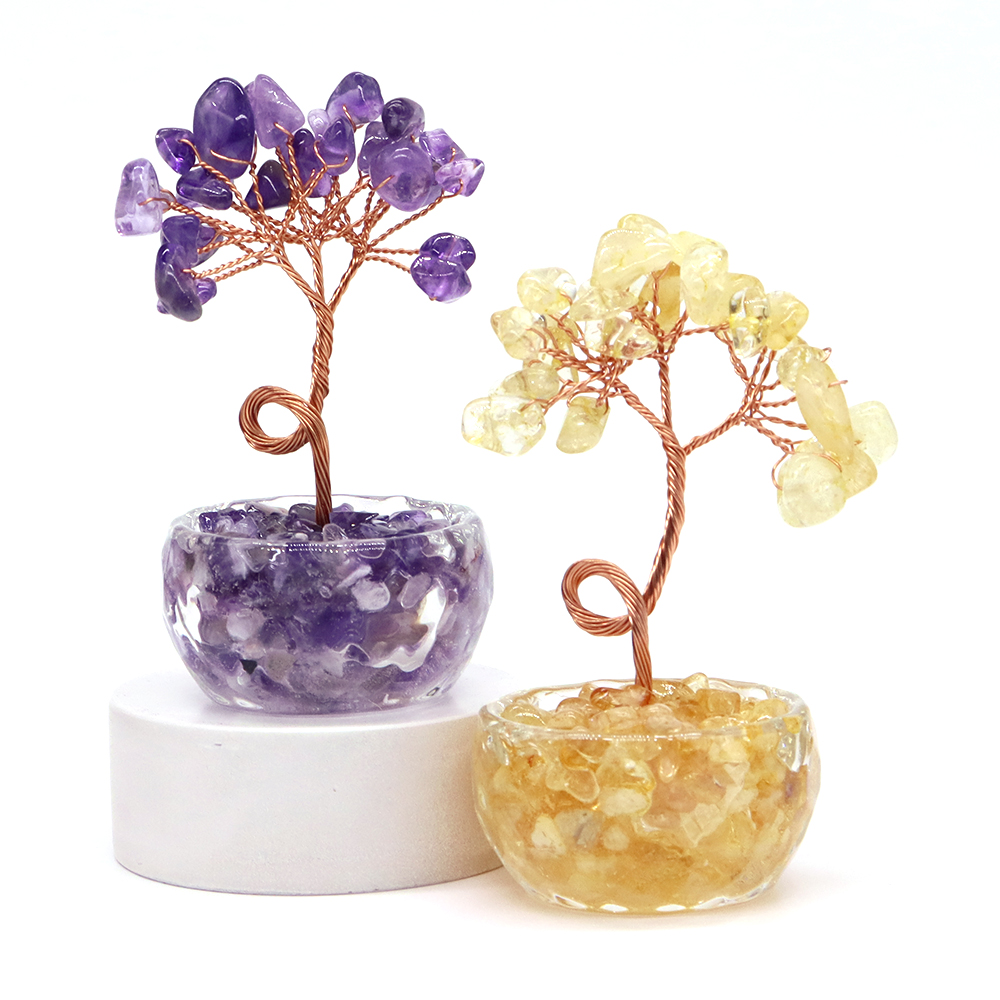 Árvore da Sorte de Cristal de  - Home Decor Reviews avaliação e preço