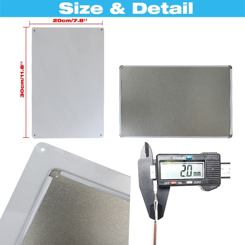 Placa de metal para casa dos e - Home Decor Usa avaliação e preço