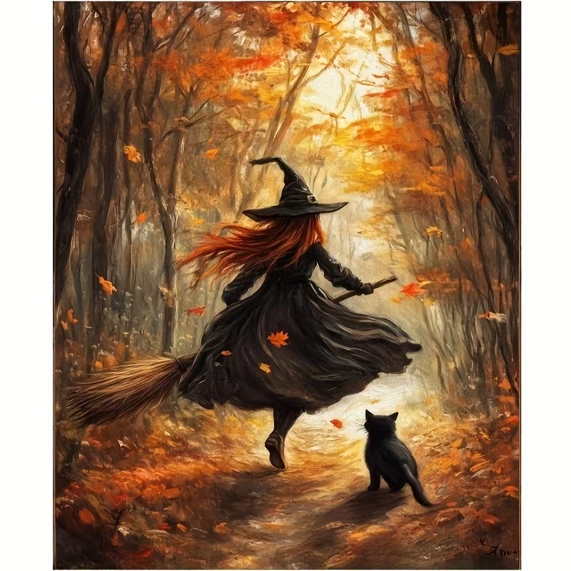 Arte de parede retrô de bruxa  - Home Decor Reviews avaliação e preço