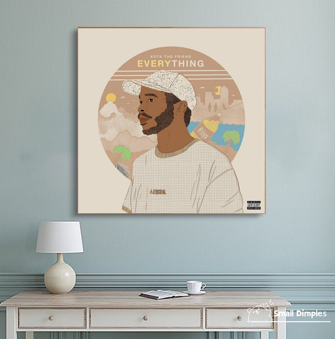 Kota the Friend 'Everything' Á - Home Decor Kota avaliação e preço