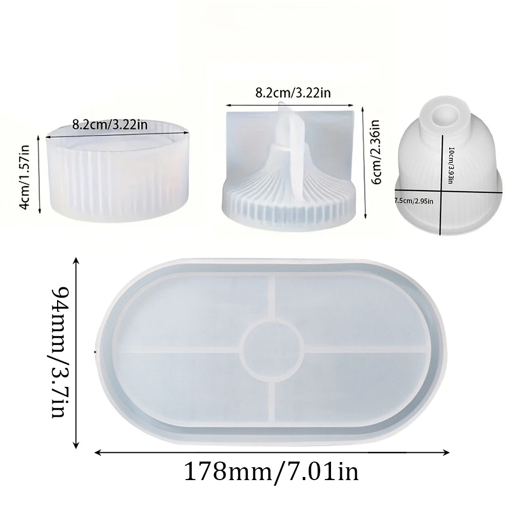 Molde de bandeja oval de silic - Home Decor Manufacturers avaliação e preço