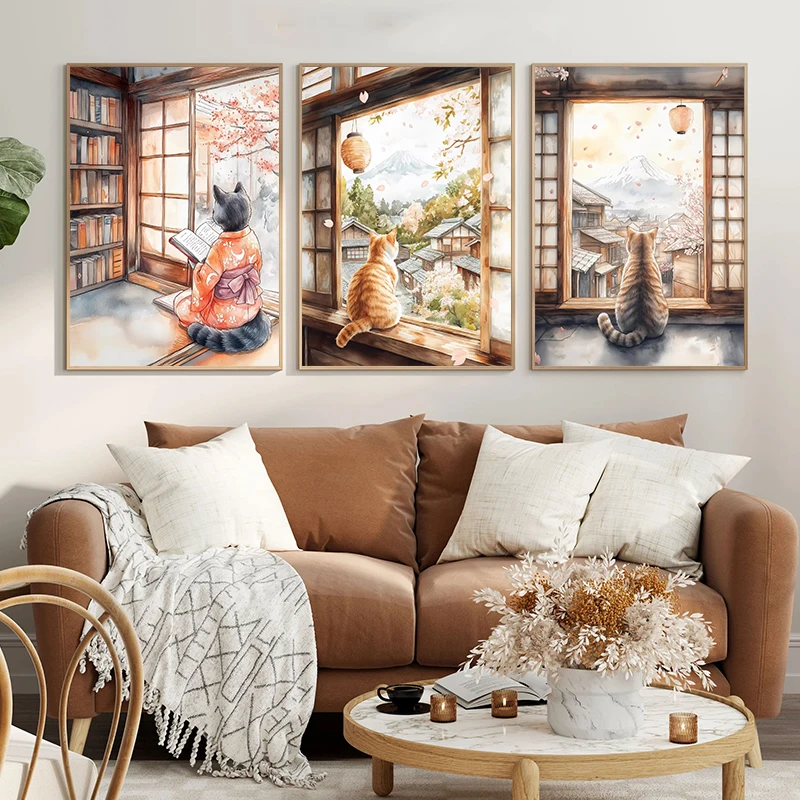 Japonês gato preto banho lua s - Home Decor Essentials avaliação e preço