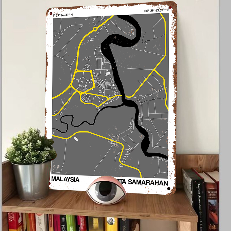 Kota Samarahan Malásia Mapa da - Home Decor Kota avaliação e preço
