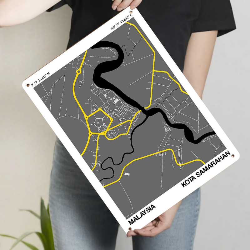 Kota Samarahan Malásia Mapa da - Home Decor Kota avaliação e preço