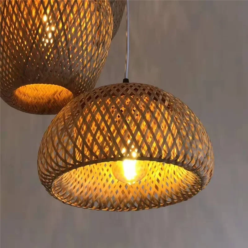 Luz pingente de bambu lamparas - Hanging Moon Lamp avaliação e preço