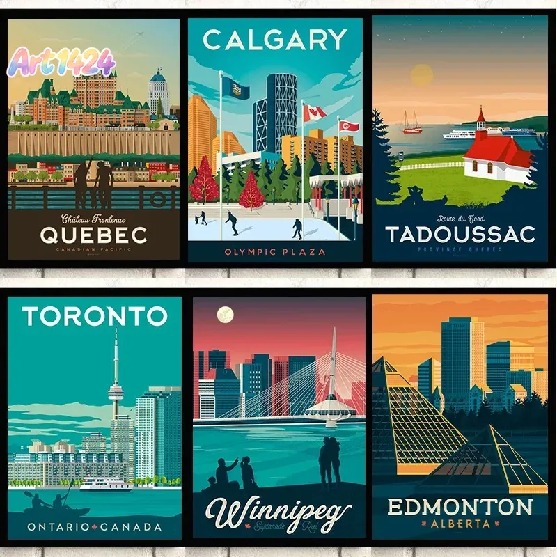 Pôster de Viagem de Cidades do - Home Decor Canada avaliação e preço