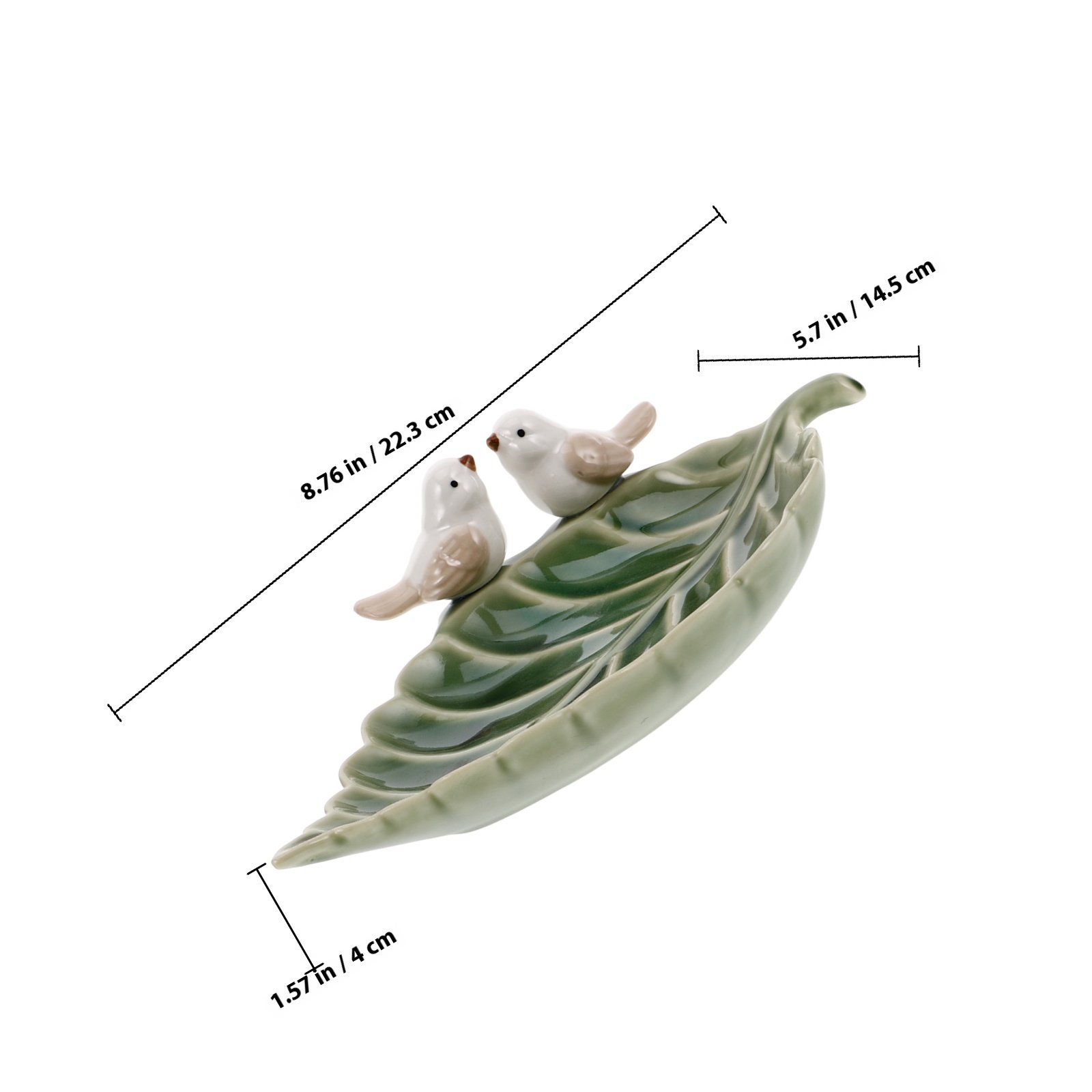 Prato Decorativo de Cerâmica c - Ceramic Trinket Dish avaliação e preço