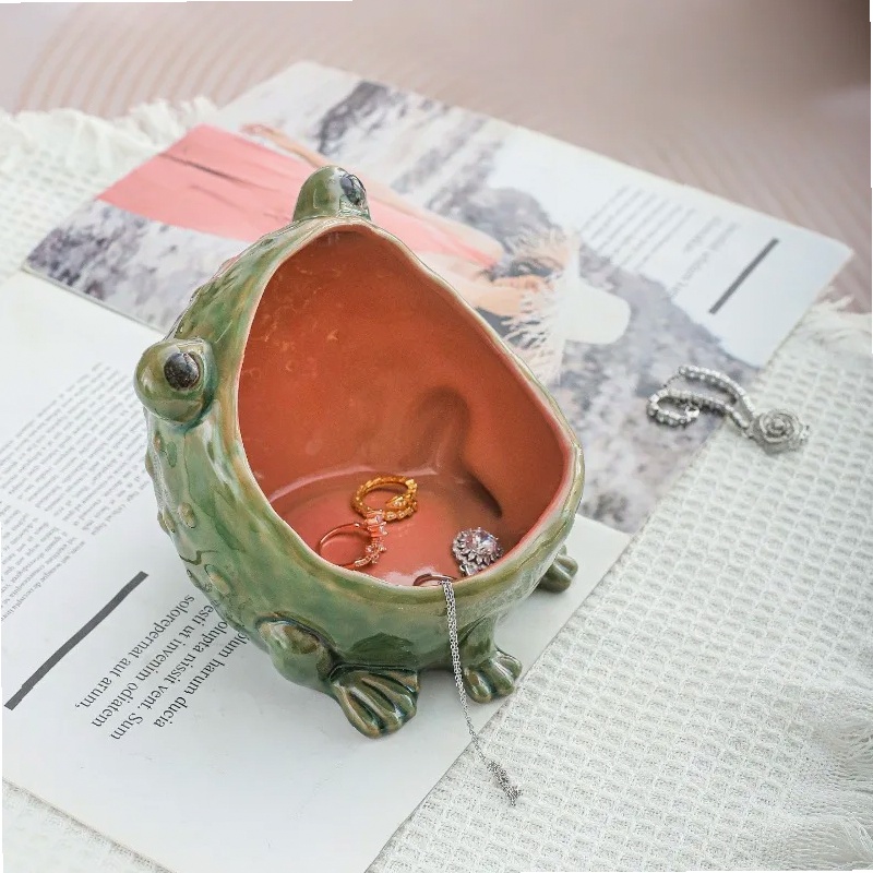 Prato de Cerâmica em Formato d - Ceramic Trinket Dish avaliação e preço