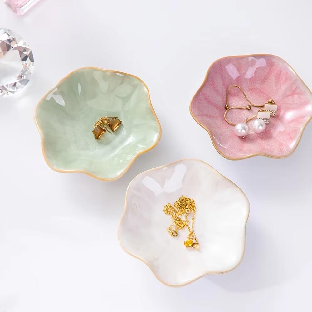 Nova Bandeja de Joias Lotus, P - Ceramic Trinket Dish avaliação e preço
