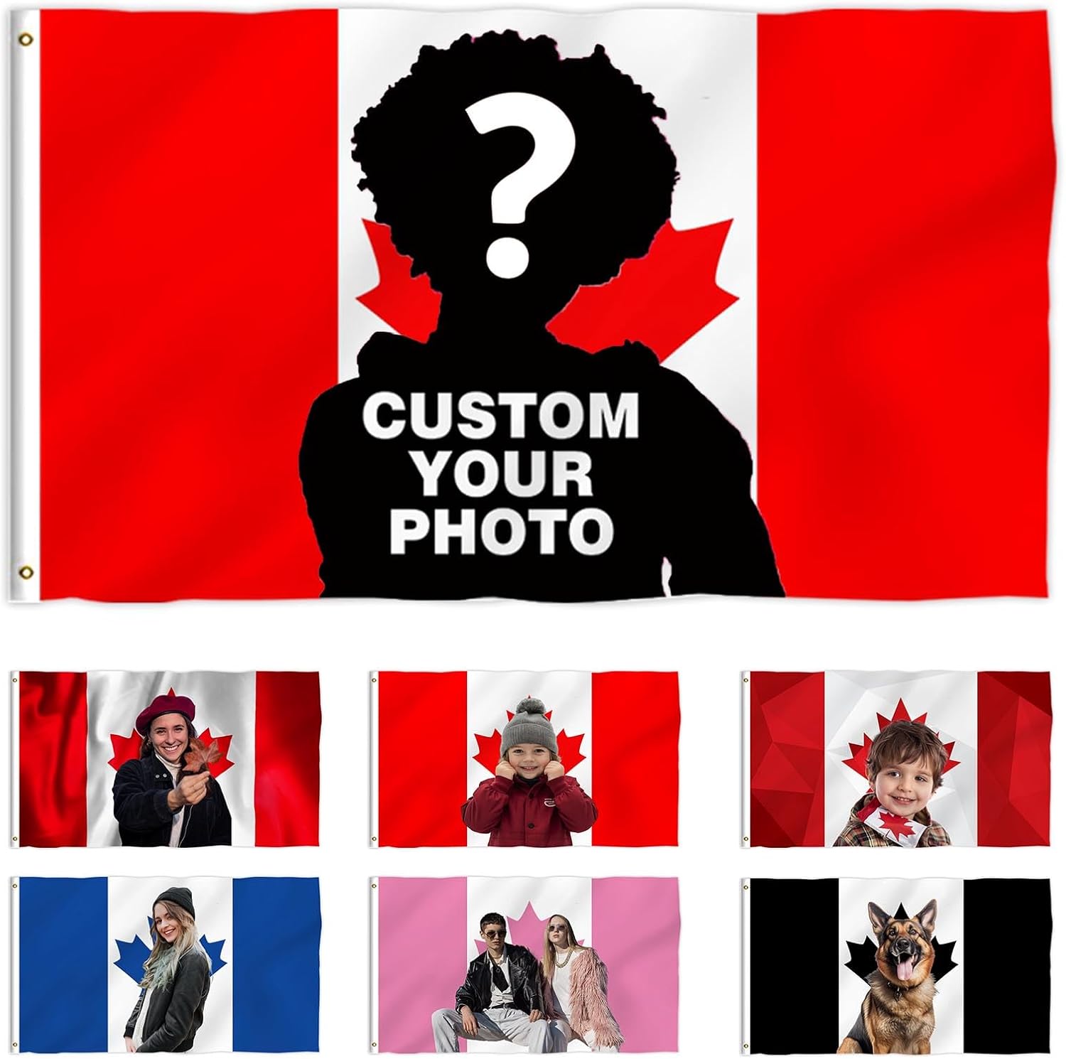 Bandeira Canadá personalizada  - Home Decor Canada avaliação e preço