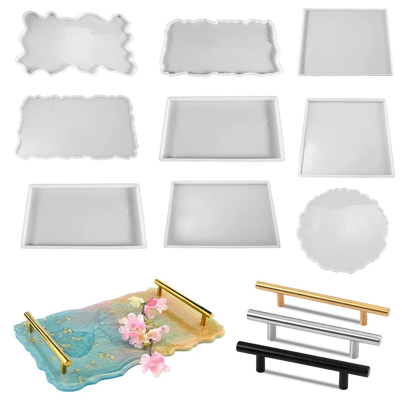 Bandeja de resina epóxi molde  - Home Decor Manufacturers avaliação e preço