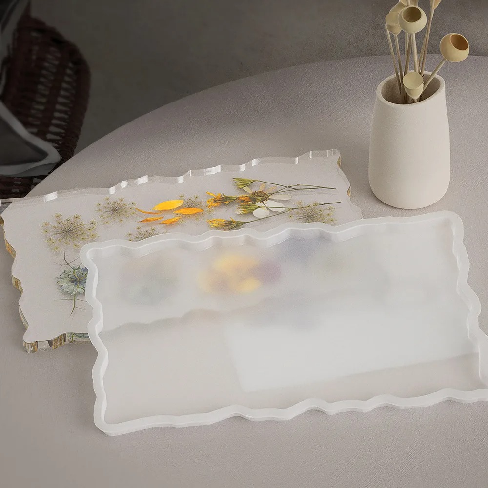 Bandeja de resina epóxi molde  - Home Decor Manufacturers avaliação e preço