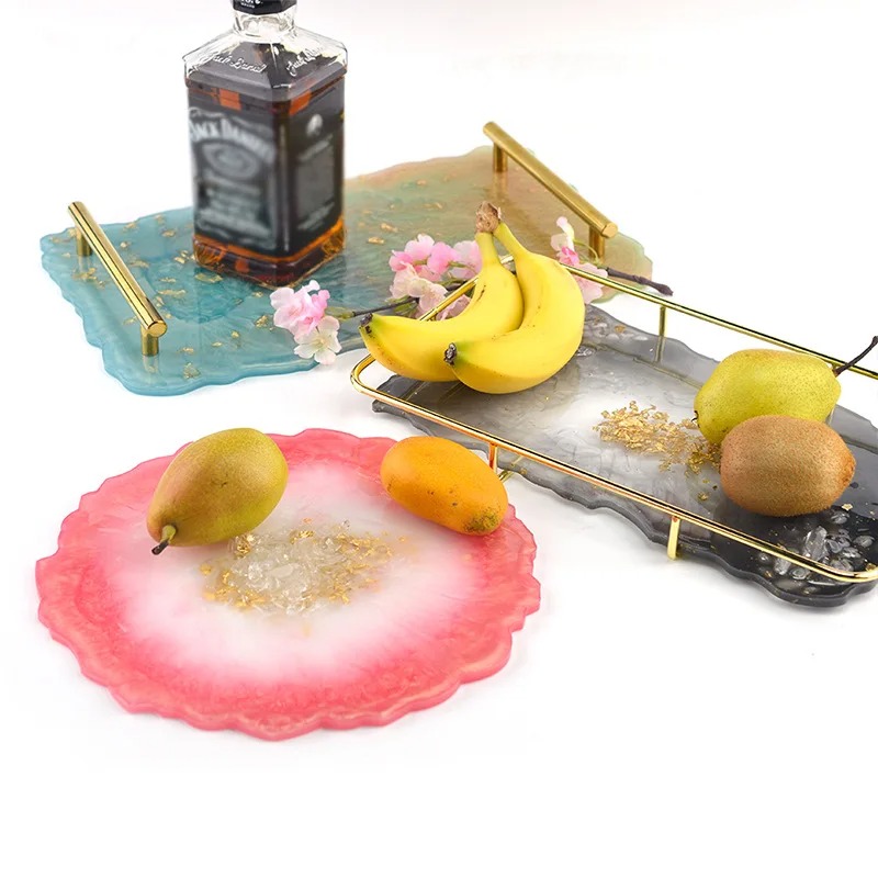Bandeja de resina epóxi molde  - Home Decor Manufacturers avaliação e preço