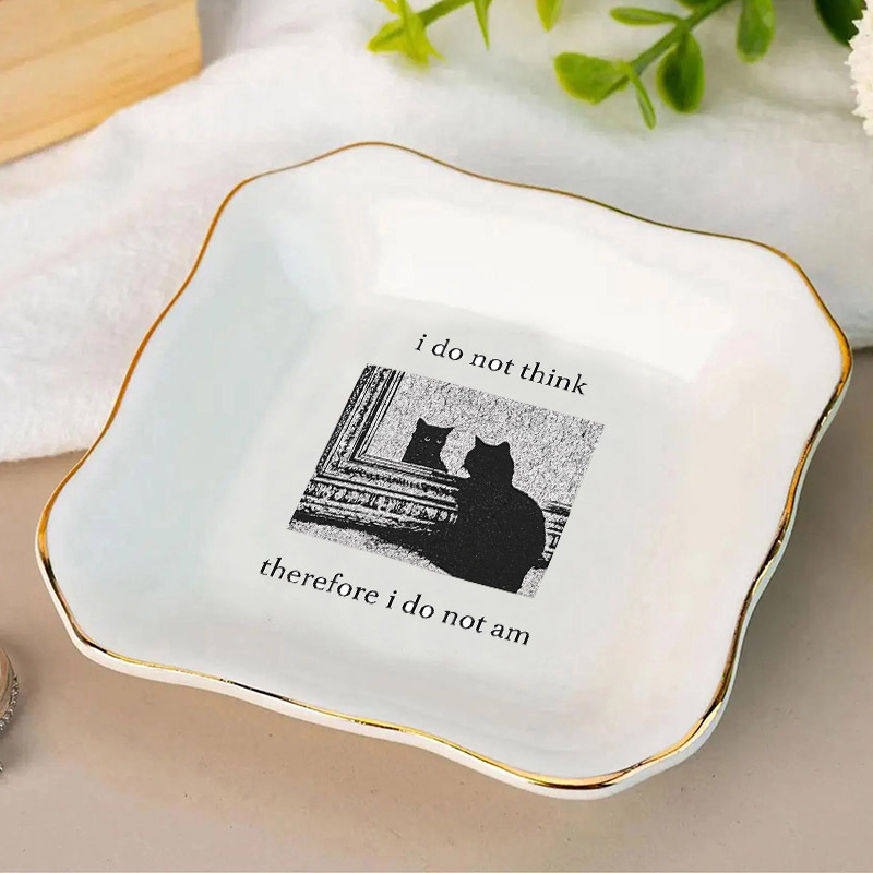 1 unidade Bandeja para Anéis d - Ceramic Trinket Dish avaliação e preço