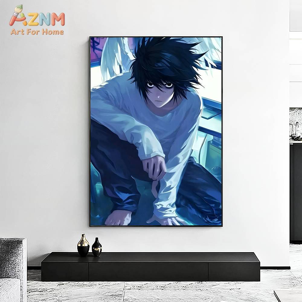AZNM Death Note Personagens de - Geometric Wall Art avaliação e preço