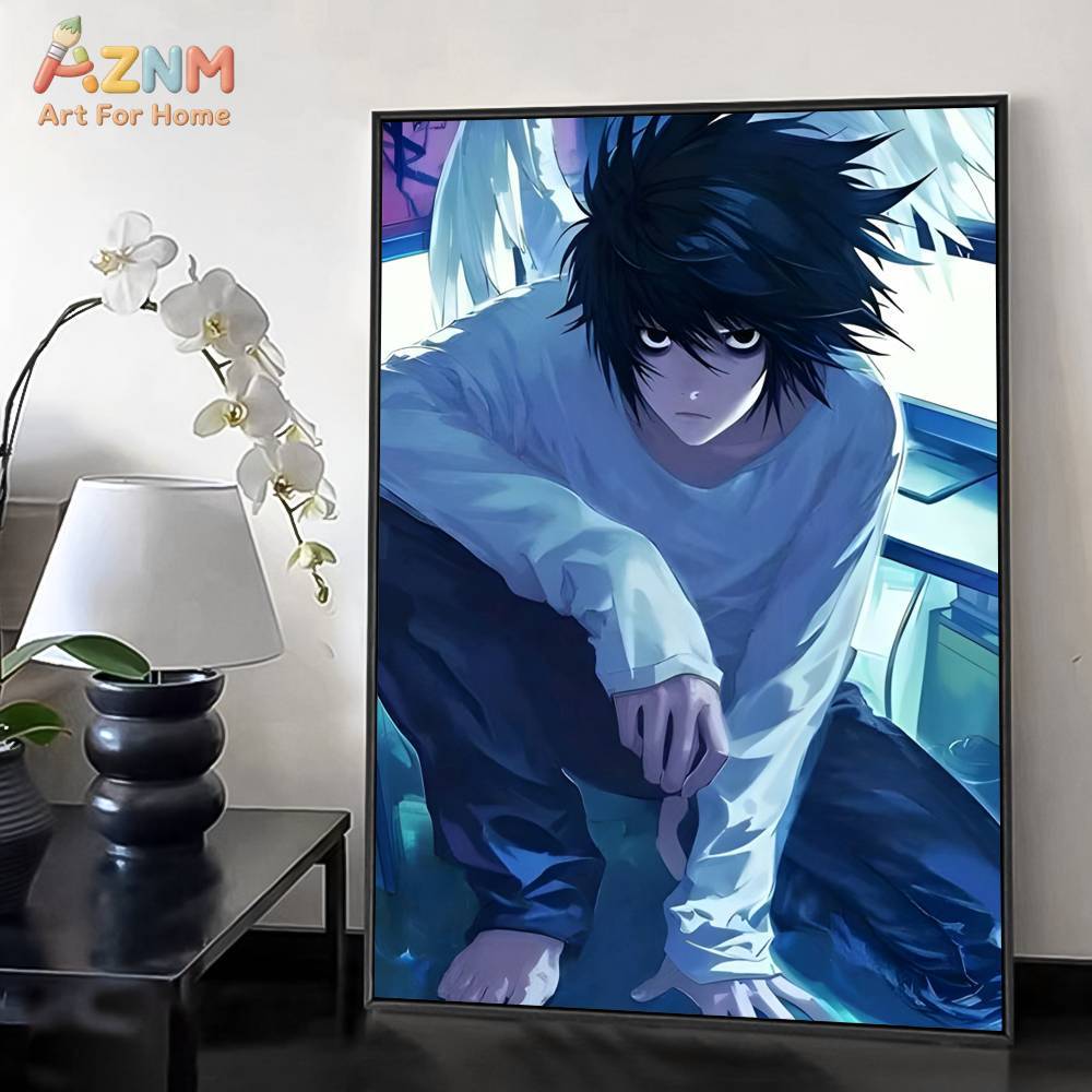 AZNM Death Note Personagens de - Geometric Wall Art avaliação e preço